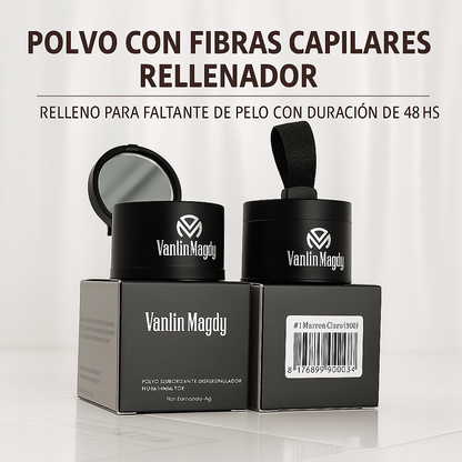 Polvo Con Fibra Capilar Rellenador