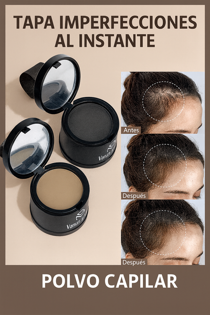 Polvo Con Fibra Capilar Rellenador